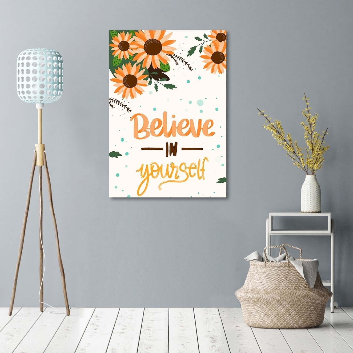Posteris - Believe In Yourself  E-interjers.lv
