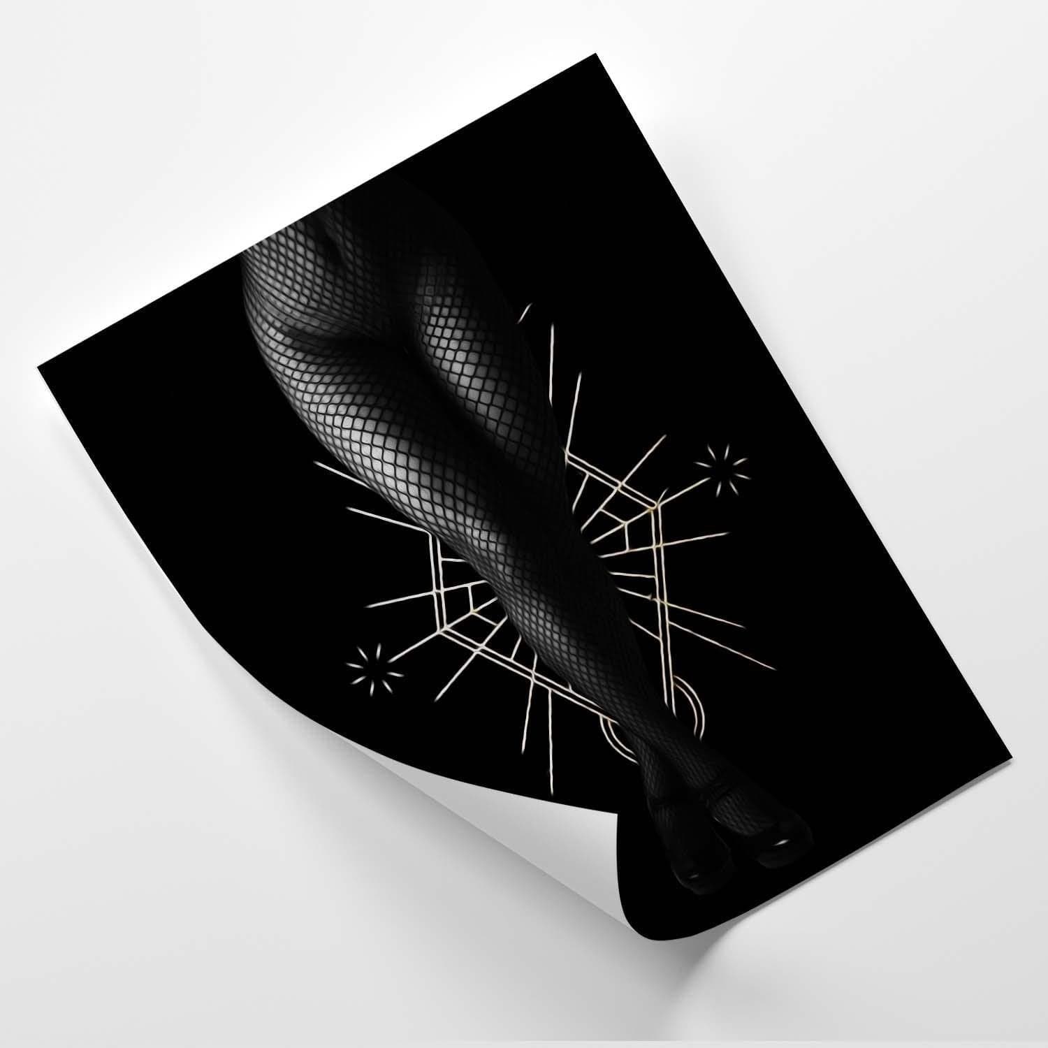 Posteris - Black Stockings E-interjers.lv