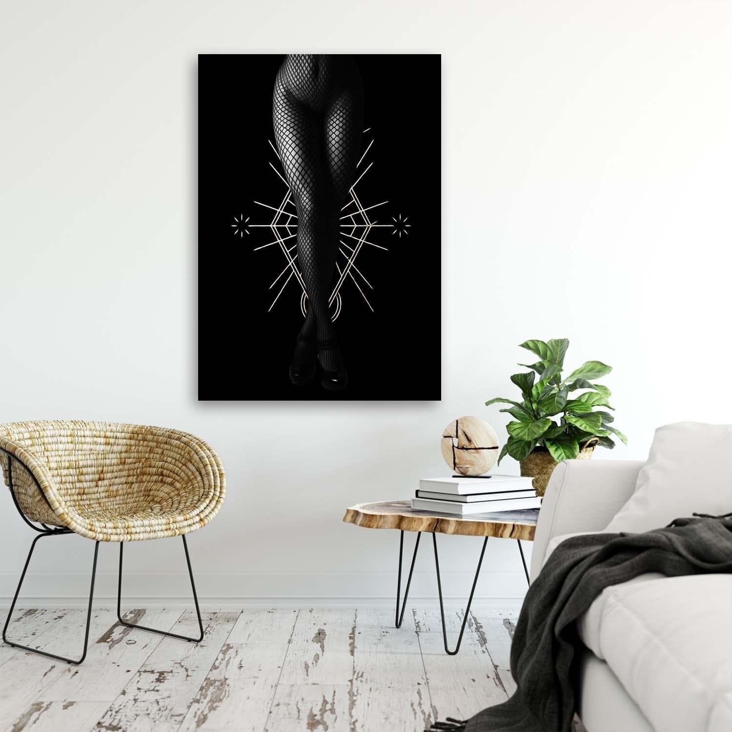 Posteris - Black Stockings  E-interjers.lv