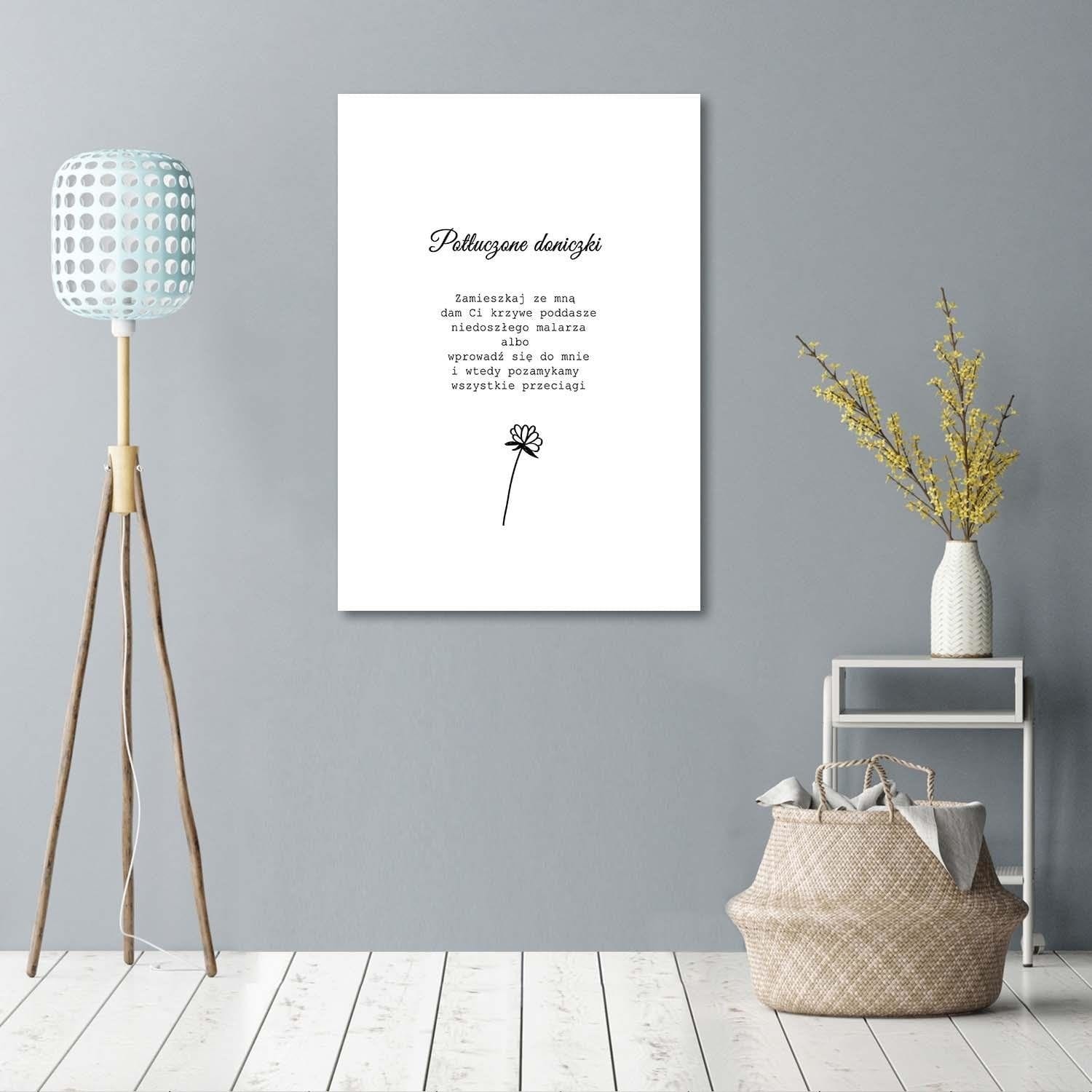 Posteris - Broken Flowe Pot E-interjers.lv