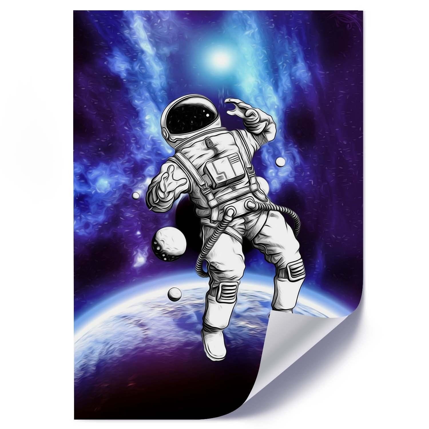 Posteris - Cosmonaut In The Space E-interjers.lv