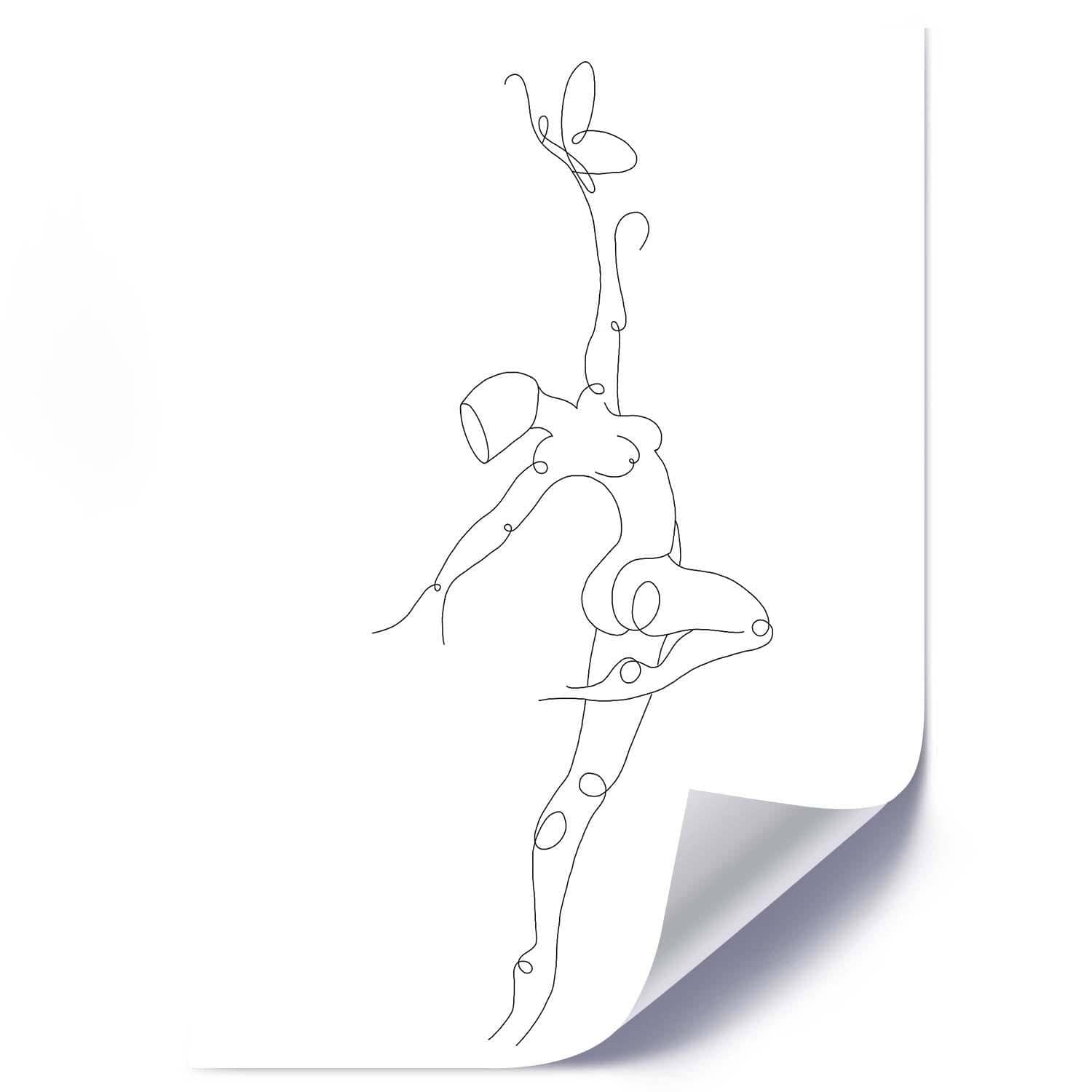Posteris - Dancer E-interjers.lv