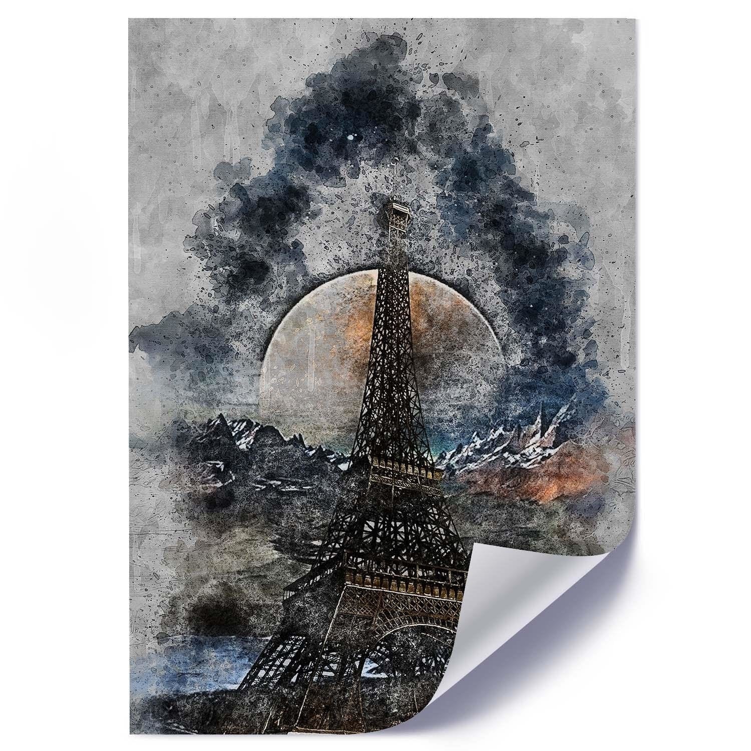Posteris - Eiffel Tower E-interjers.lv
