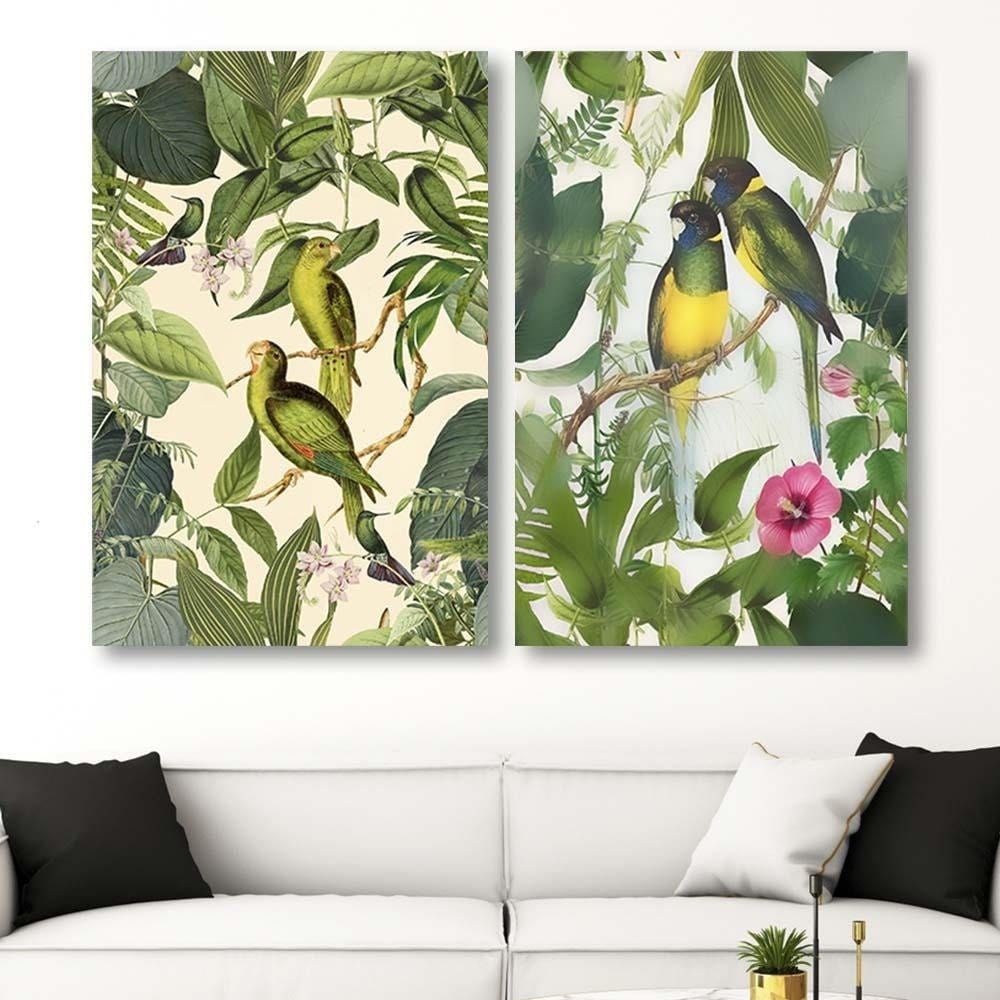 Posteris - Exotic Birds  E-interjers.lv