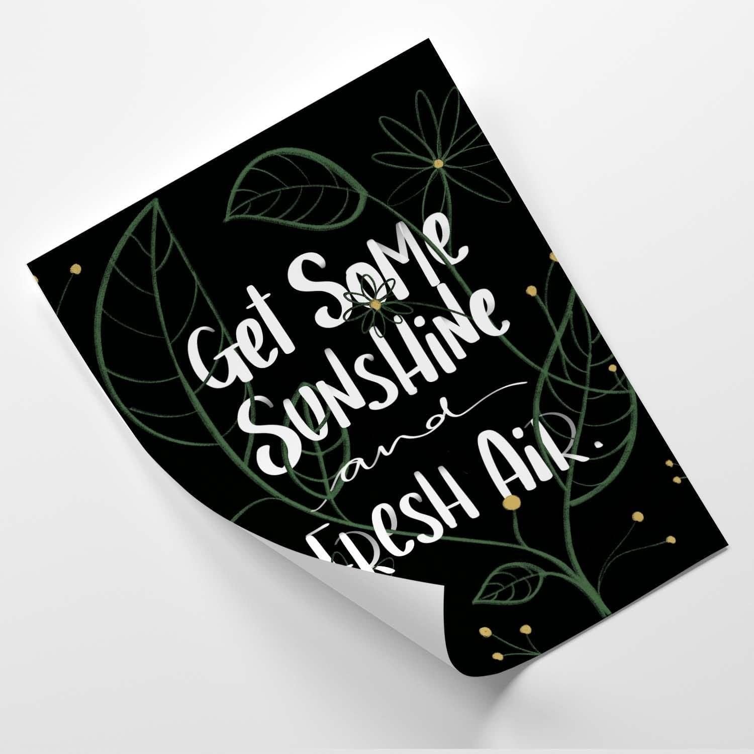Posteris - Get Some Sunshine E-interjers.lv