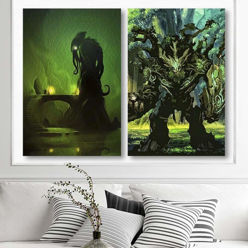 Posteris - Green Demon  E-interjers.lv