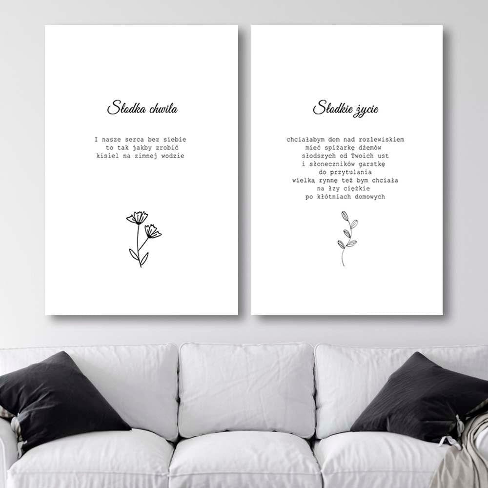 Posteris - Inscriptions 3  E-interjers.lv