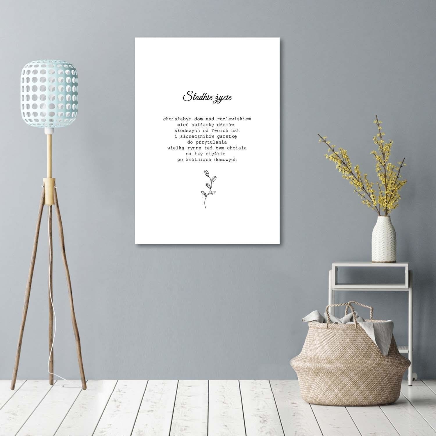 Posteris - Inscriptions 3  E-interjers.lv