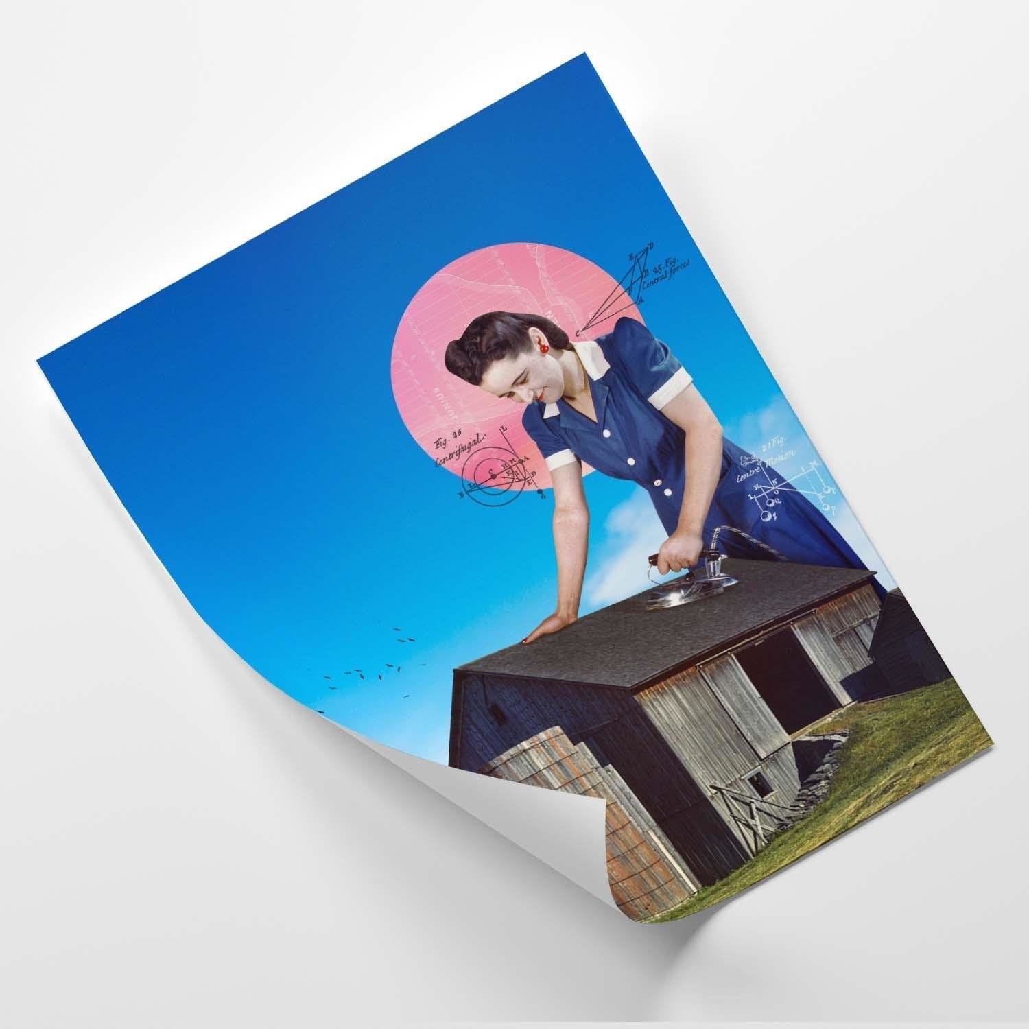 Posteris - Ironing E-interjers.lv