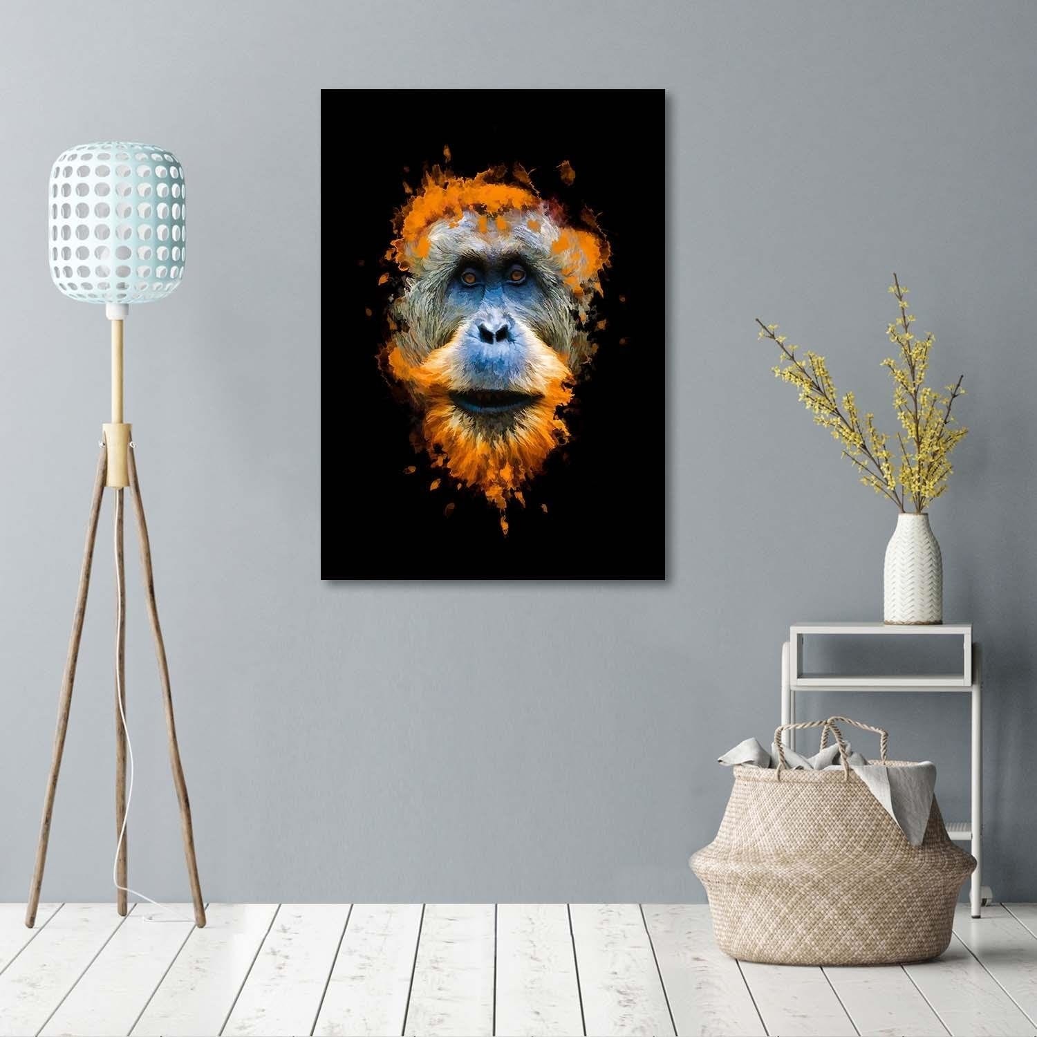 Posteris - Monkey  E-interjers.lv