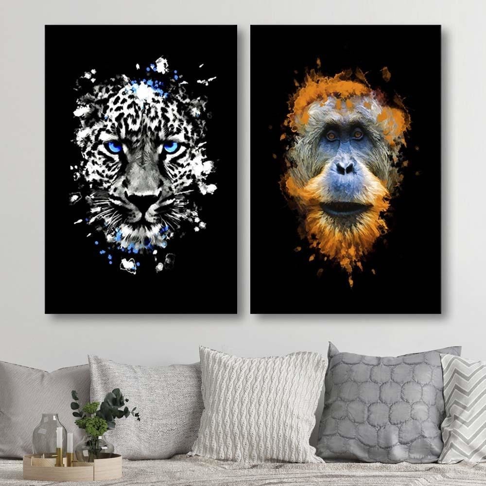 Posteris - Monkey  E-interjers.lv