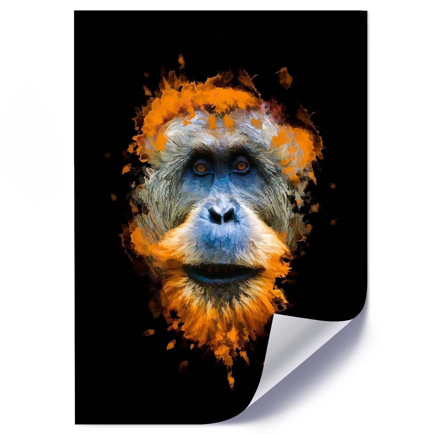 Posteris - Monkey E-interjers.lv