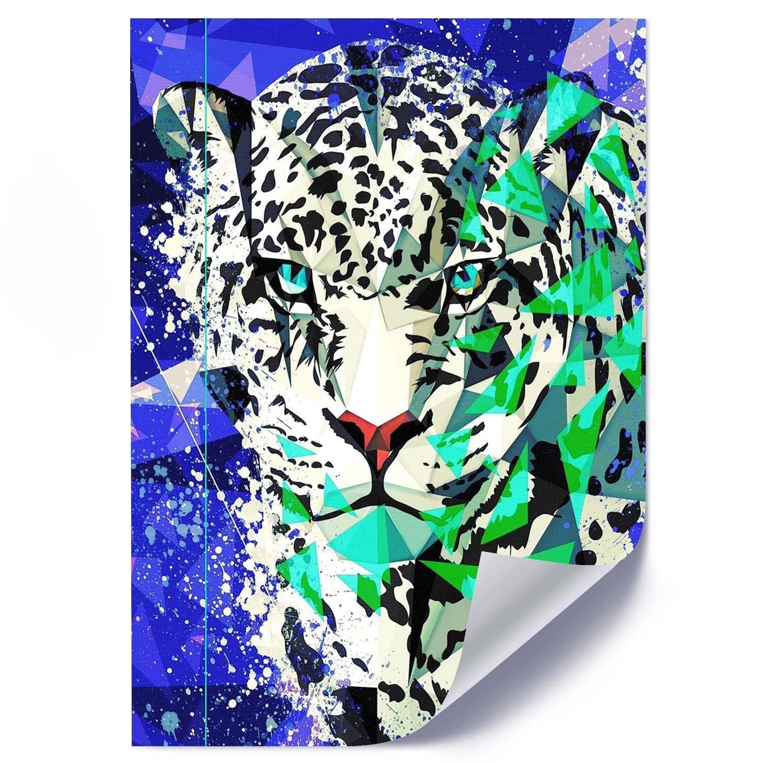 Posteris - Painted Jaguar E-interjers.lv