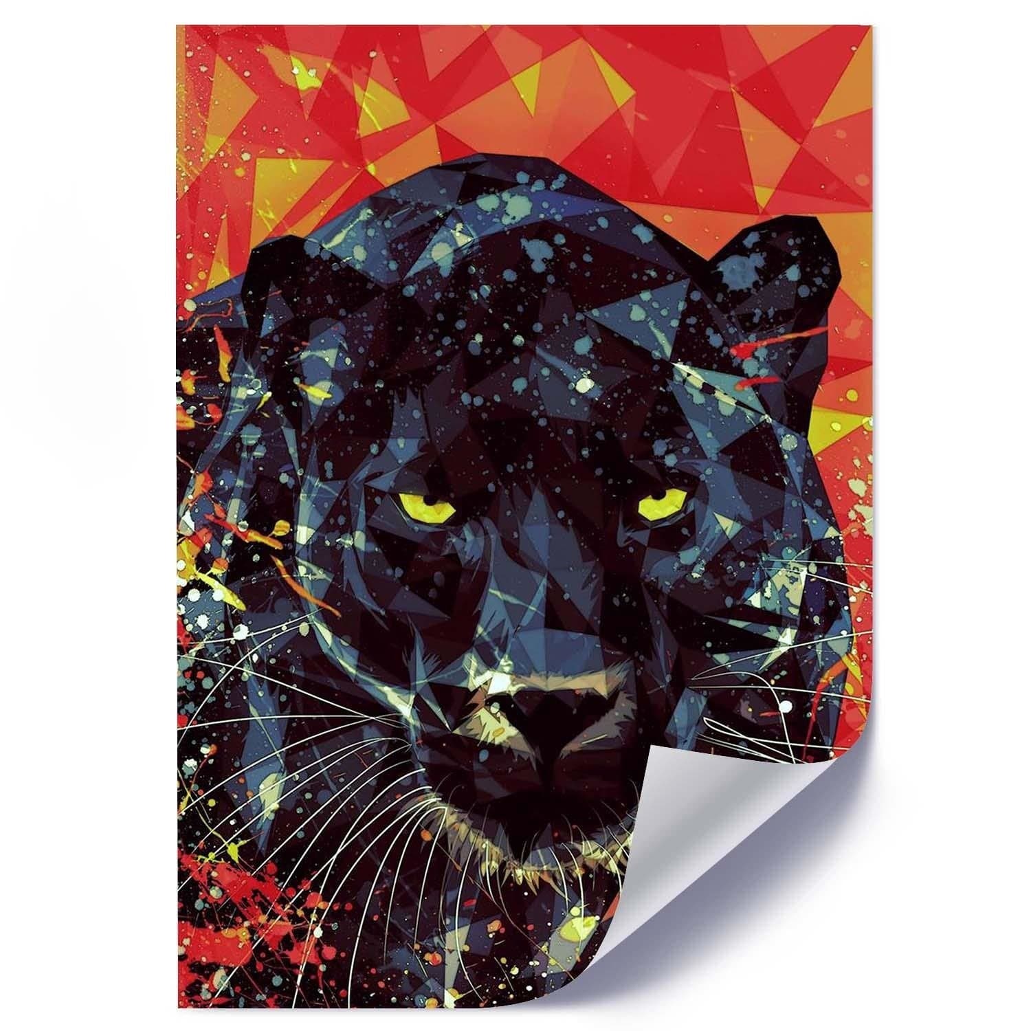 Posteris - Painted Panther E-interjers.lv