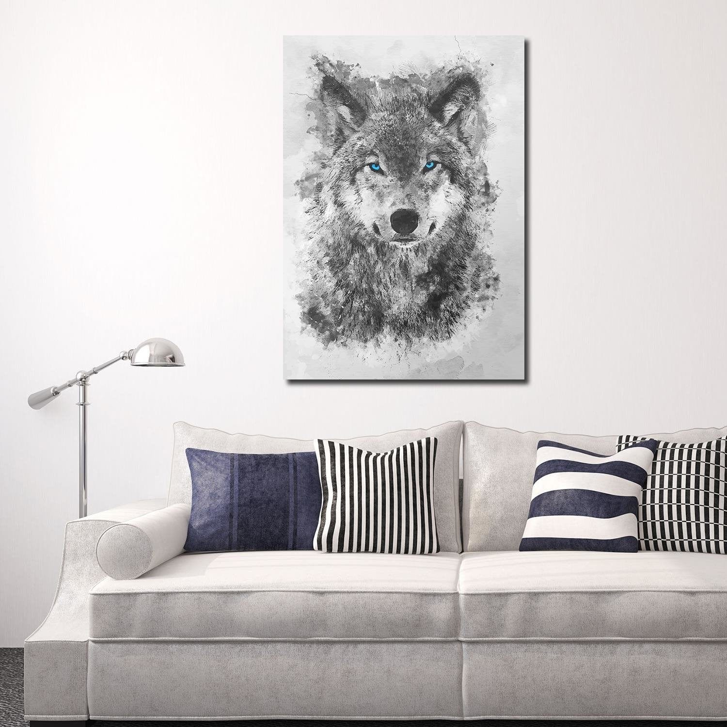 Posteris - Painted Wolf  E-interjers.lv