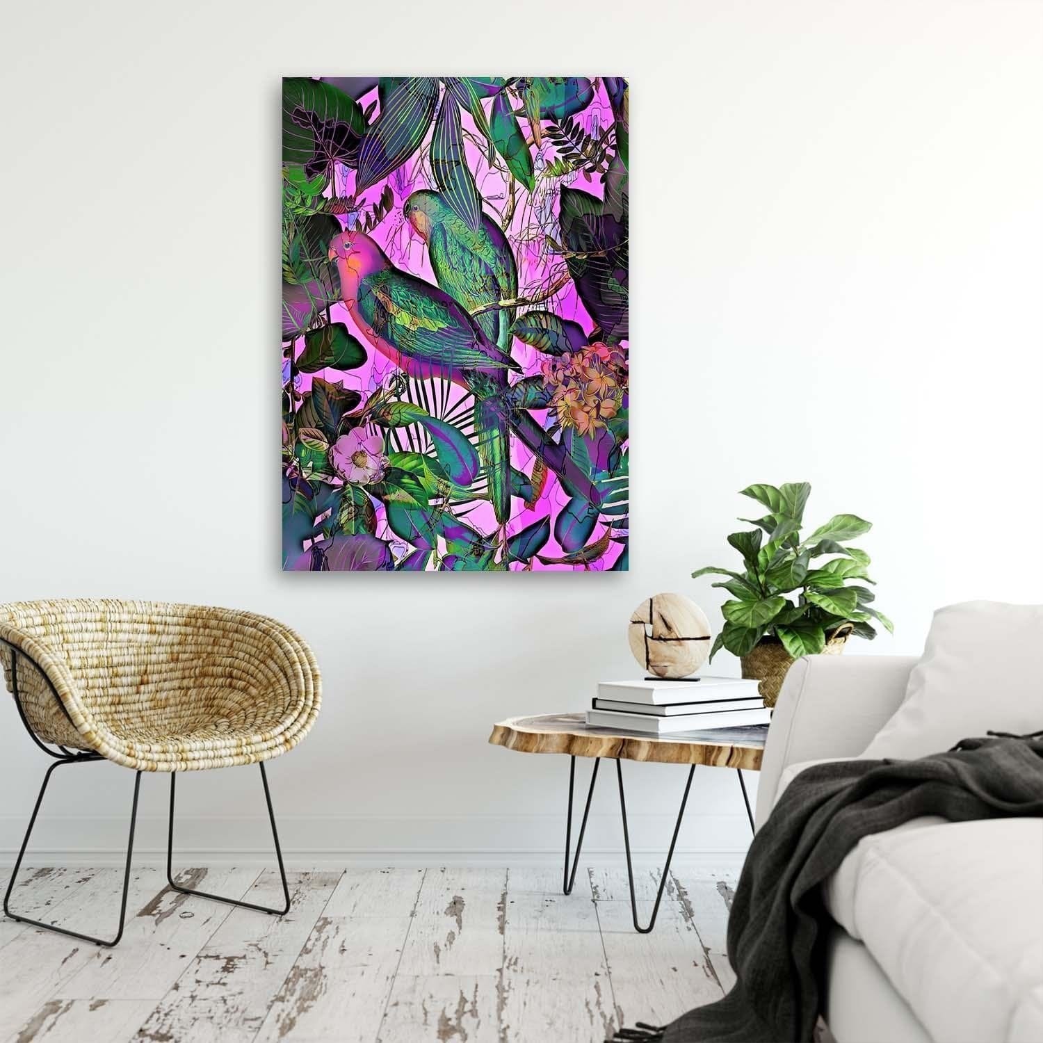 Posteris - Paradise Parrots  E-interjers.lv