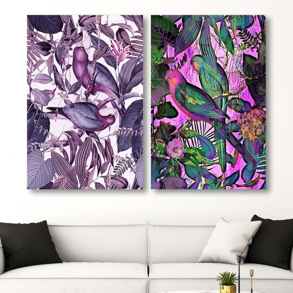 Posteris - Parrots  E-interjers.lv