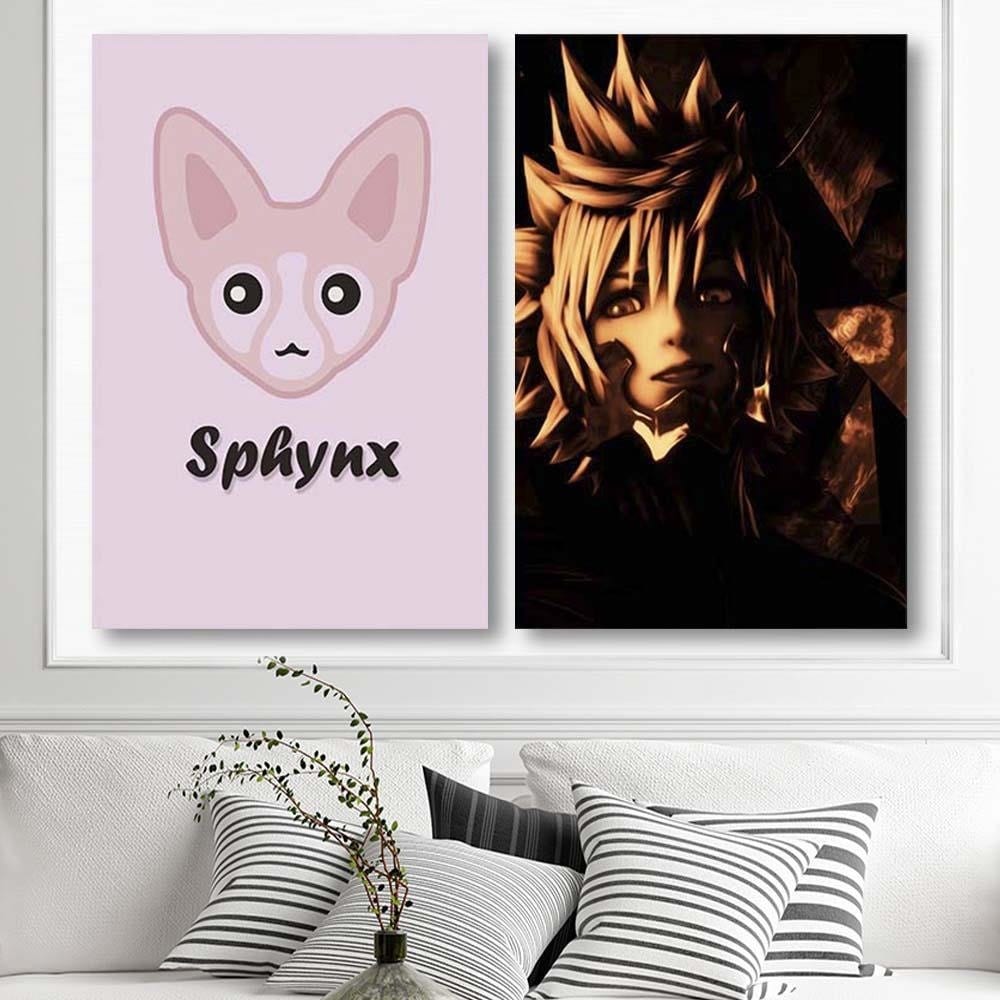 Posteris - Pink Sphinx  E-interjers.lv