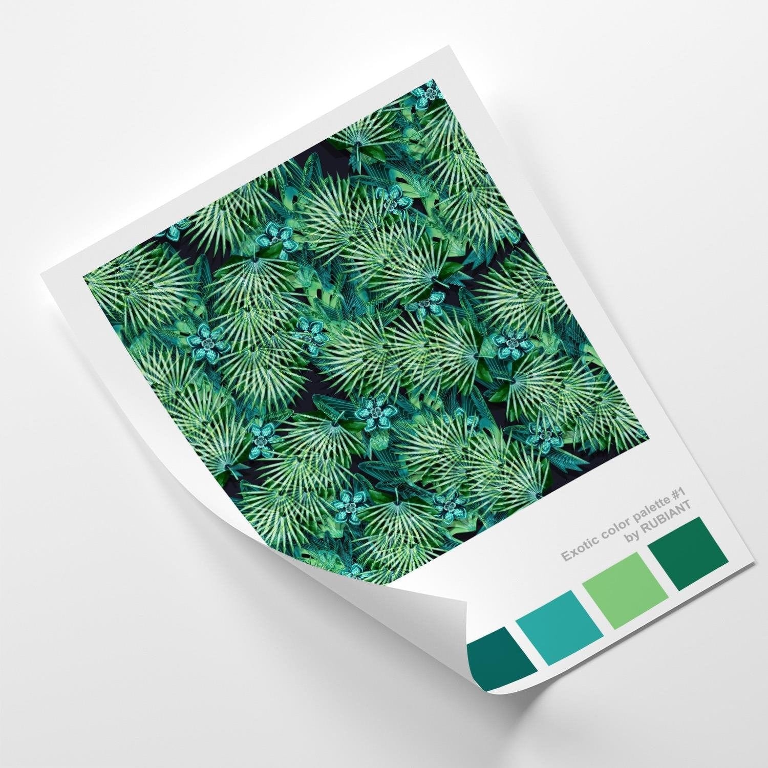 Posteris (plakāts) - Acapulco Green Home Trends DECO