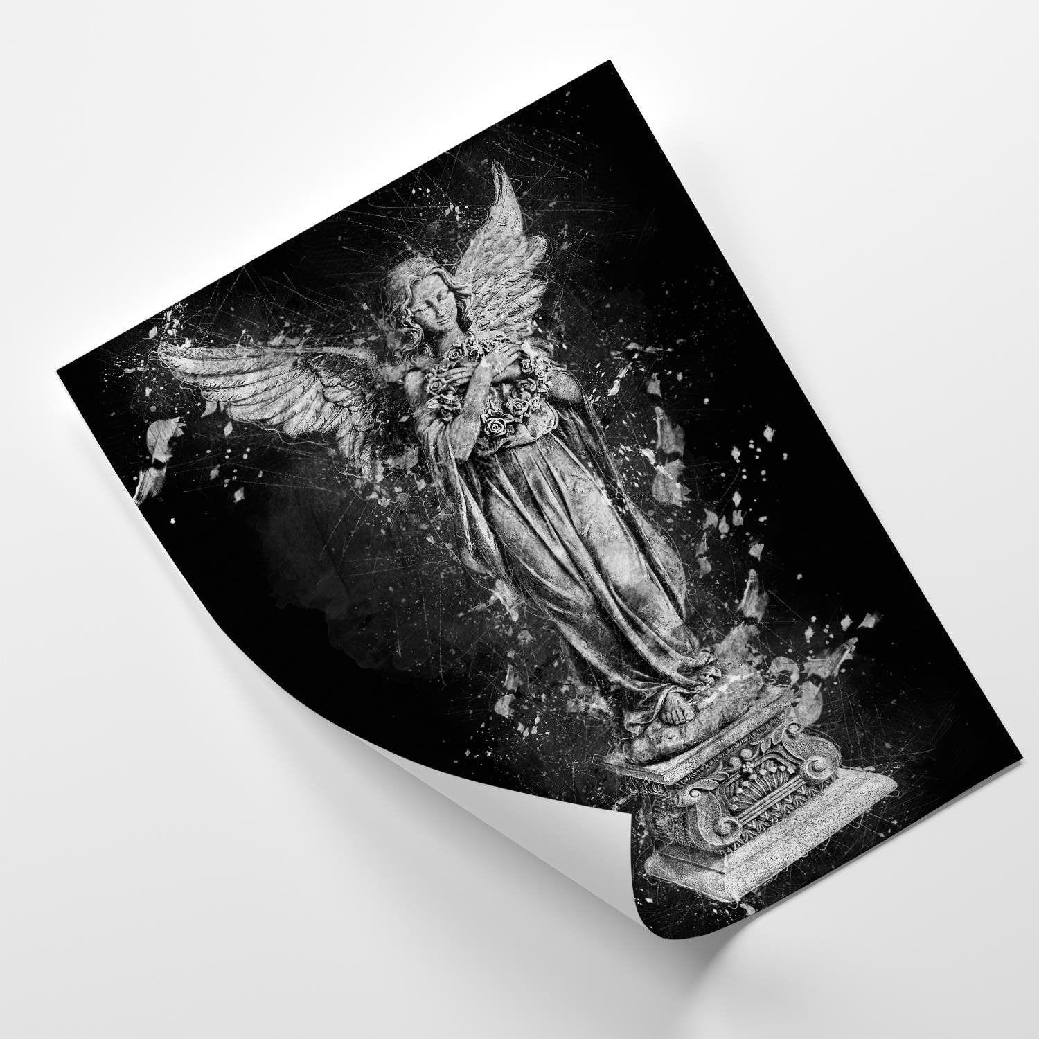 Posteris (plakāts) - Angel Statue Home Trends DECO