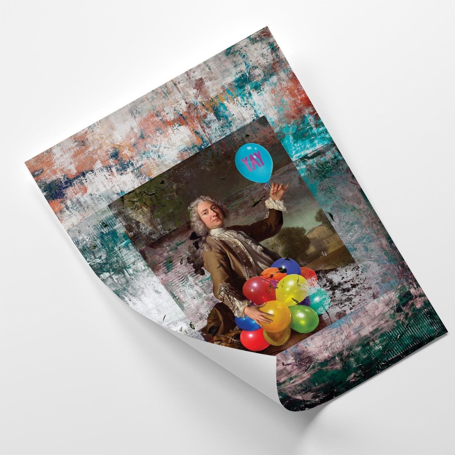 Posteris (plakāts) - Baroque Rococo Balloons Home Trends DECO