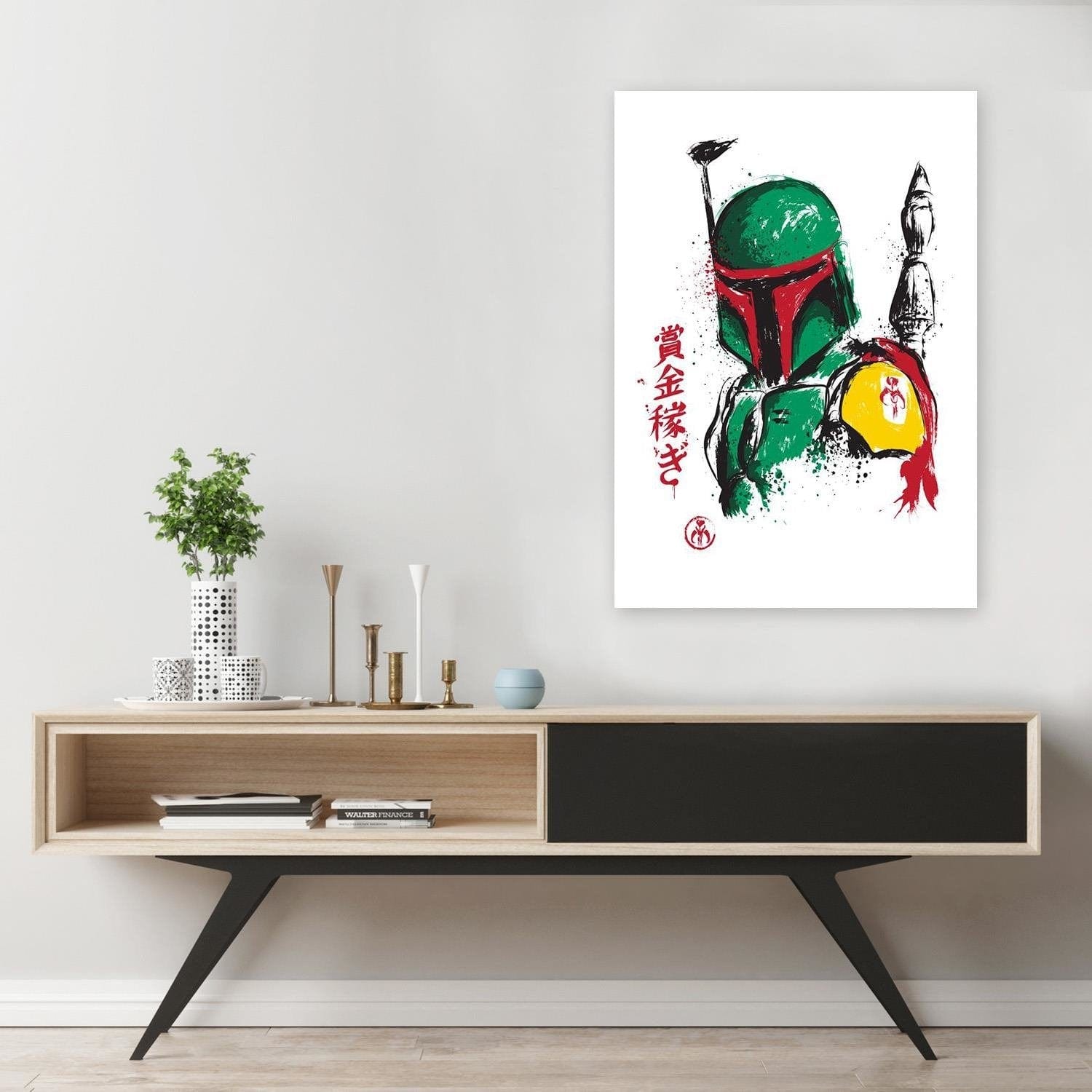 Posteris (plakāts) - Bounty Hunter Green Home Trends DECO