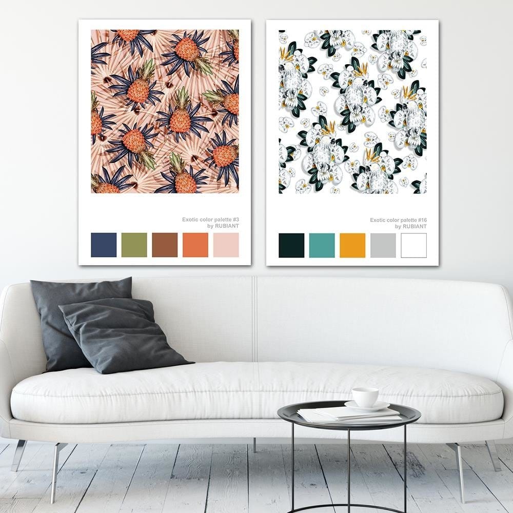 Posteris (plakāts) - Cacatoes White Home Trends DECO