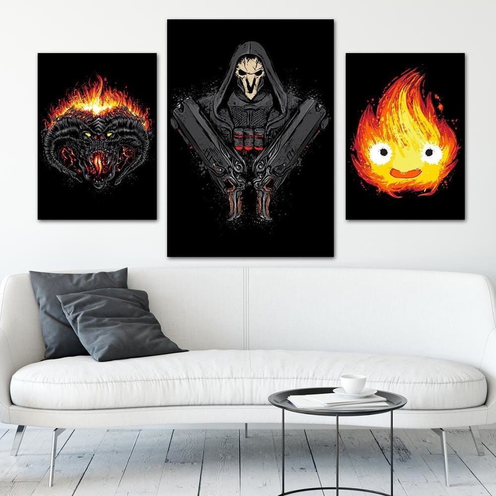 Posteris (plakāts) - Death Comes Black Home Trends DECO