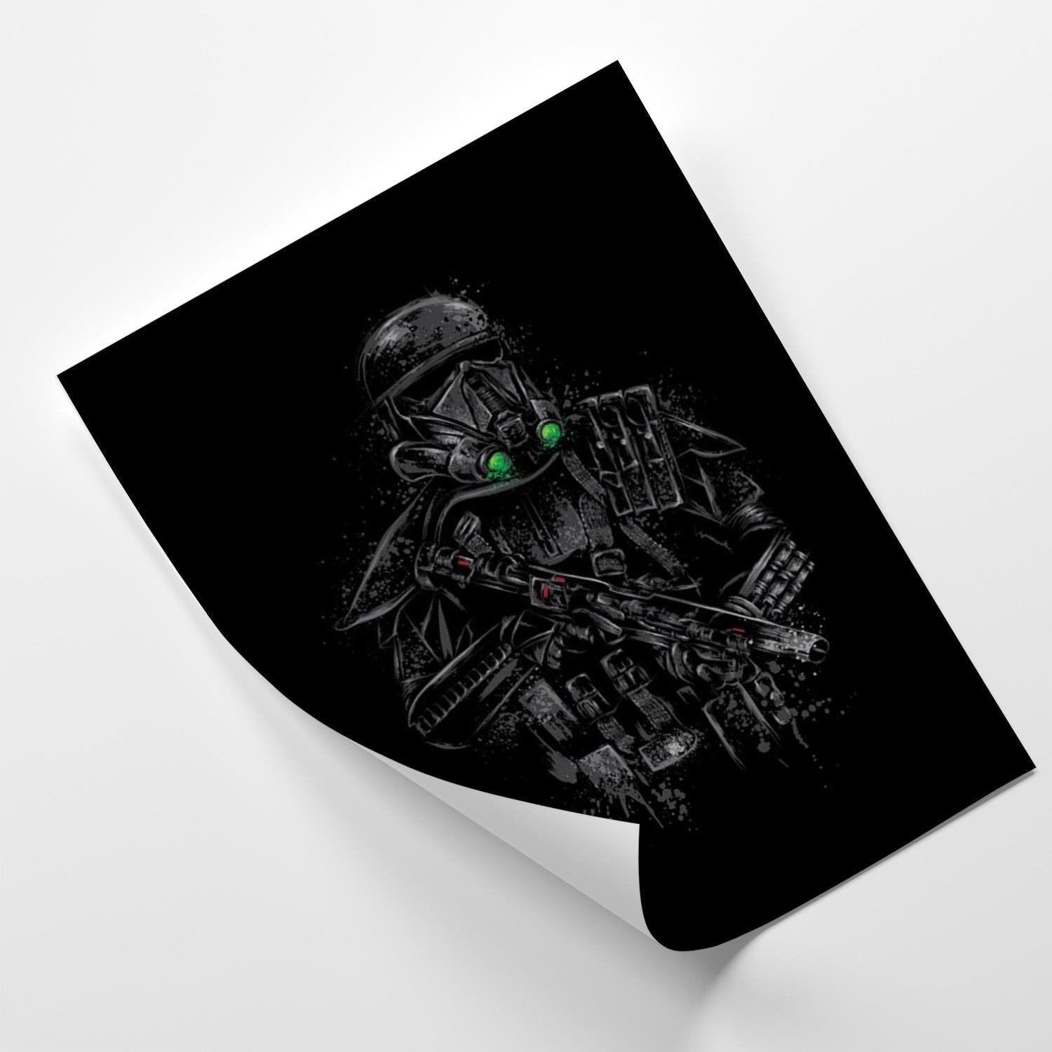Posteris (plakāts) - Death Trooper Black Home Trends DECO