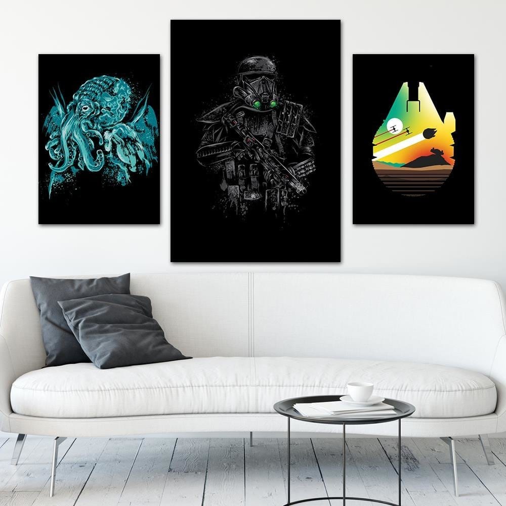 Posteris (plakāts) - Death Trooper Black Home Trends DECO