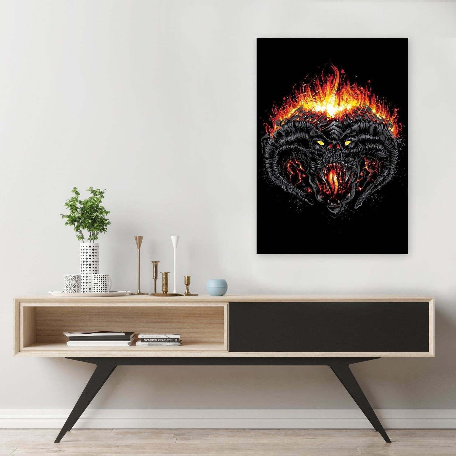 Posteris (plakāts) - Demon Of Morgoth Black Home Trends DECO