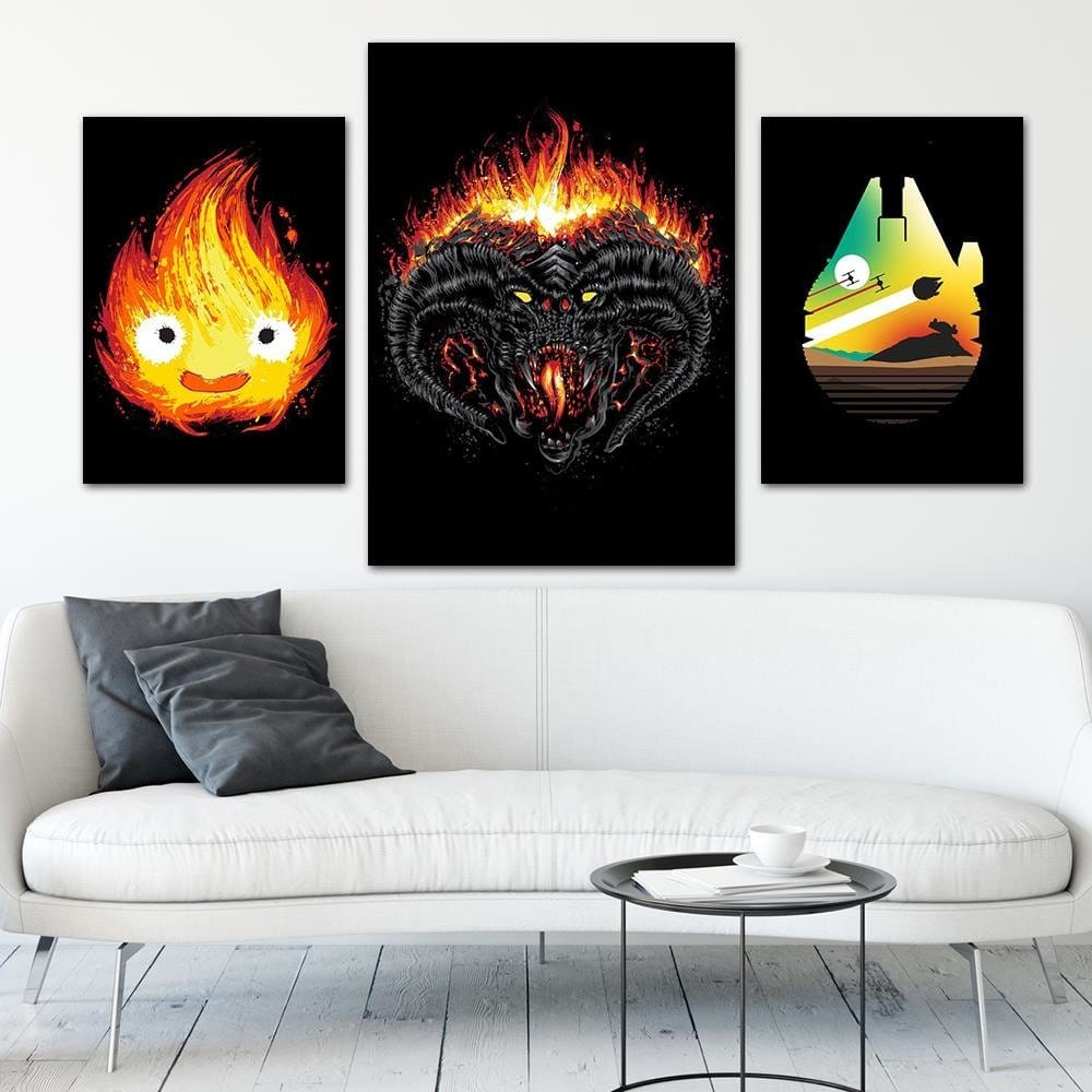 Posteris (plakāts) - Demon Of Morgoth Black Home Trends DECO