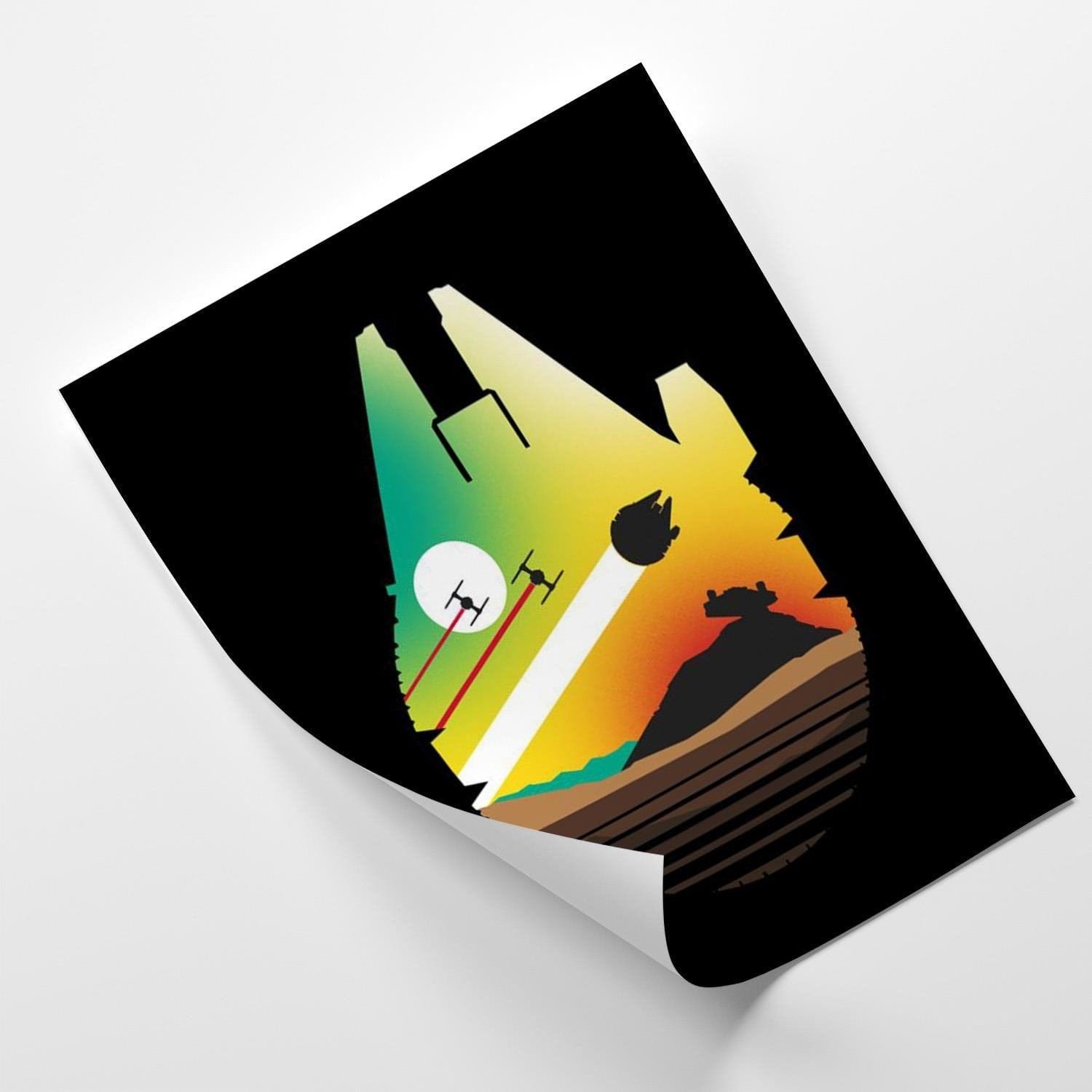 Posteris (plakāts) - Escape From Desert Planet Home Trends DECO