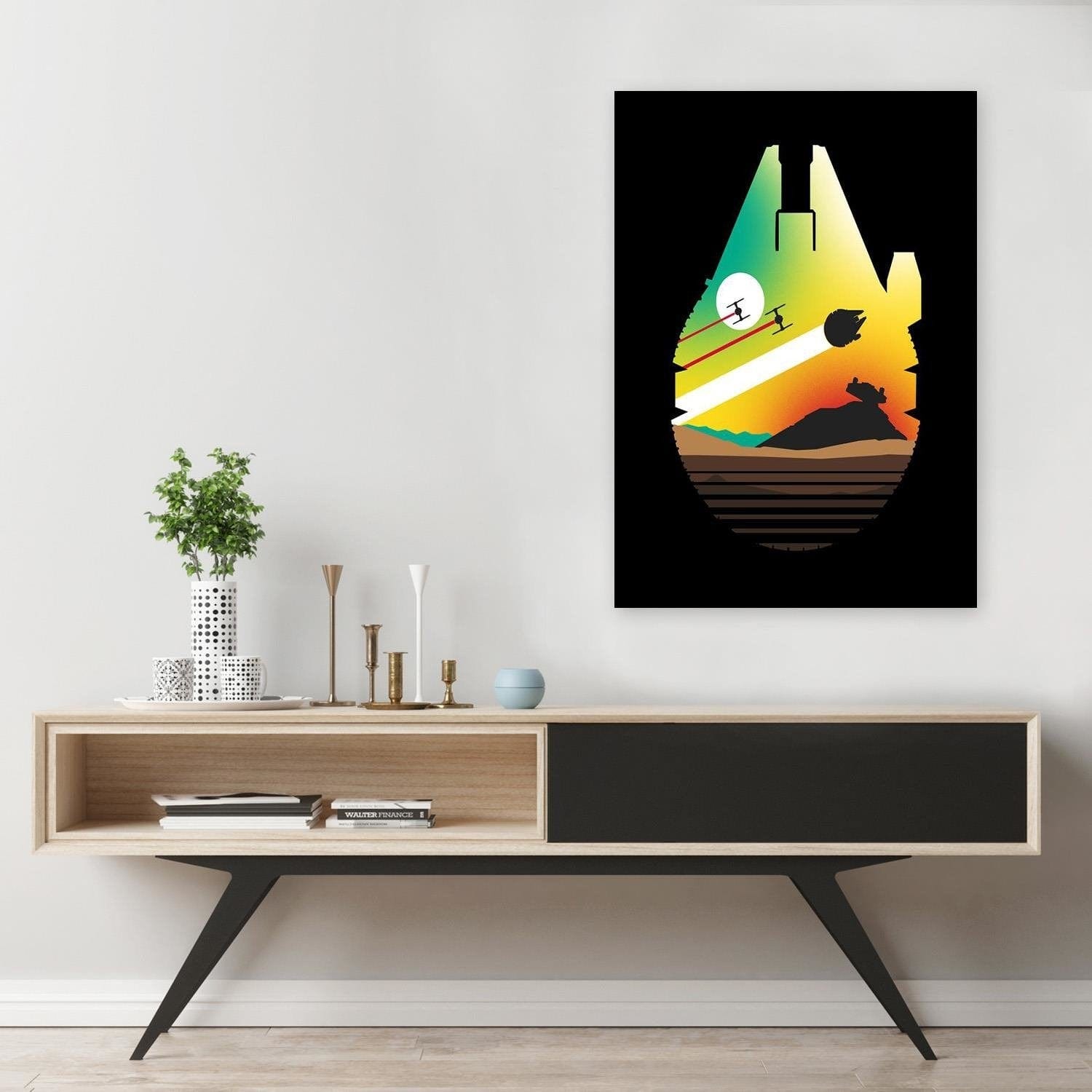 Posteris (plakāts) - Escape From Desert Planet Home Trends DECO