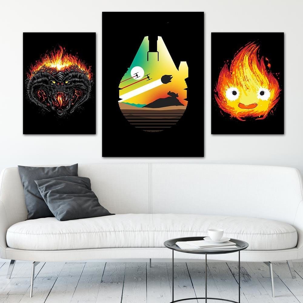 Posteris (plakāts) - Escape From Desert Planet Home Trends DECO