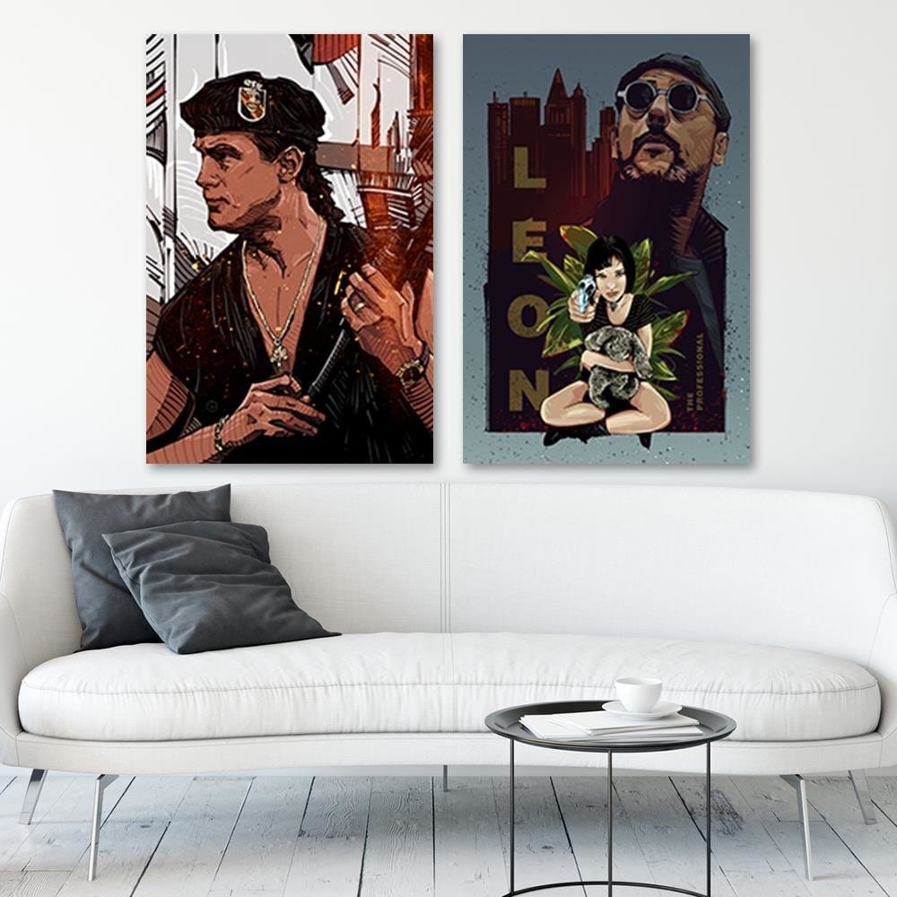 Posteris (plakāts) - Famous Movie Red Home Trends DECO