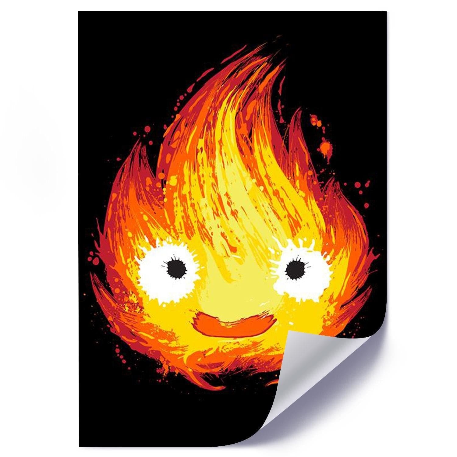 Posteris (plakāts) - Fire Spirit Ghost Red Home Trends DECO