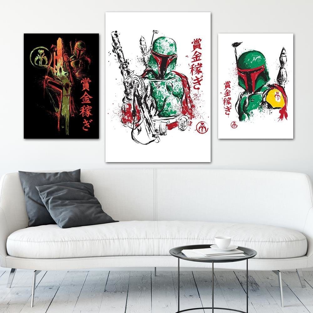 Posteris (plakāts) - Galactic Assassin Green Home Trends DECO