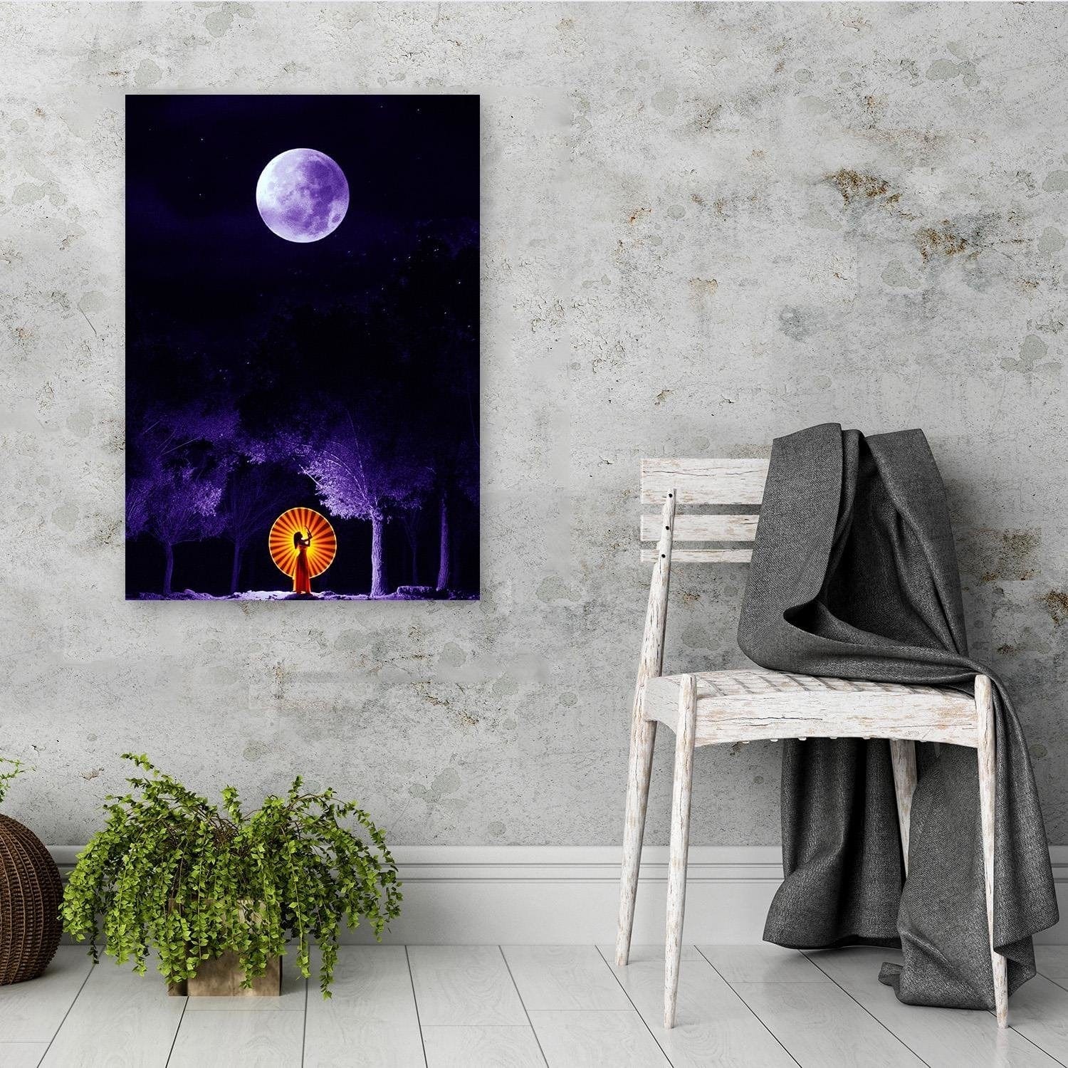 Posteris (plakāts) - Giclée Art Print Purple Home Trends DECO