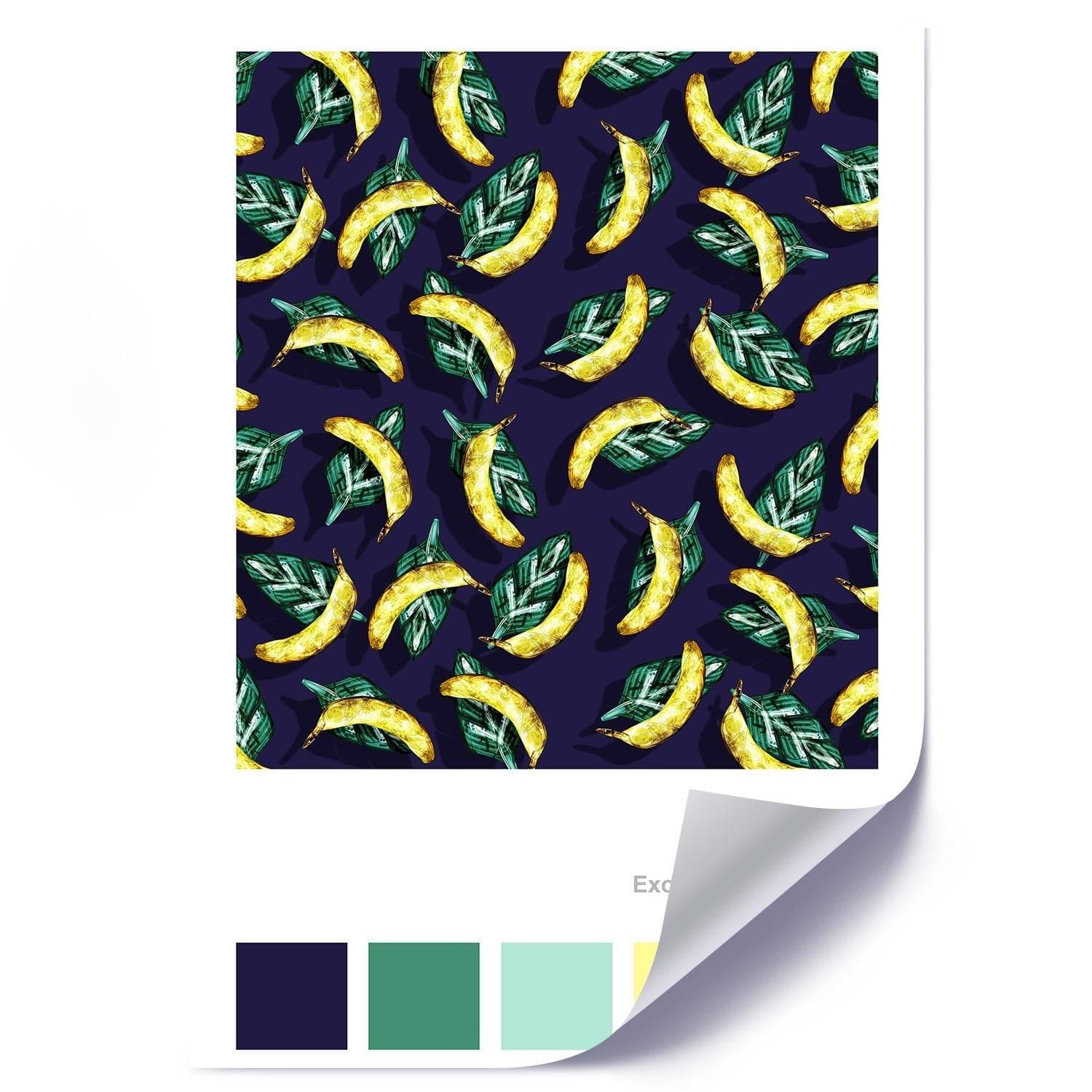 Posteris (plakāts) - Giclée Print Yellow Home Trends DECO