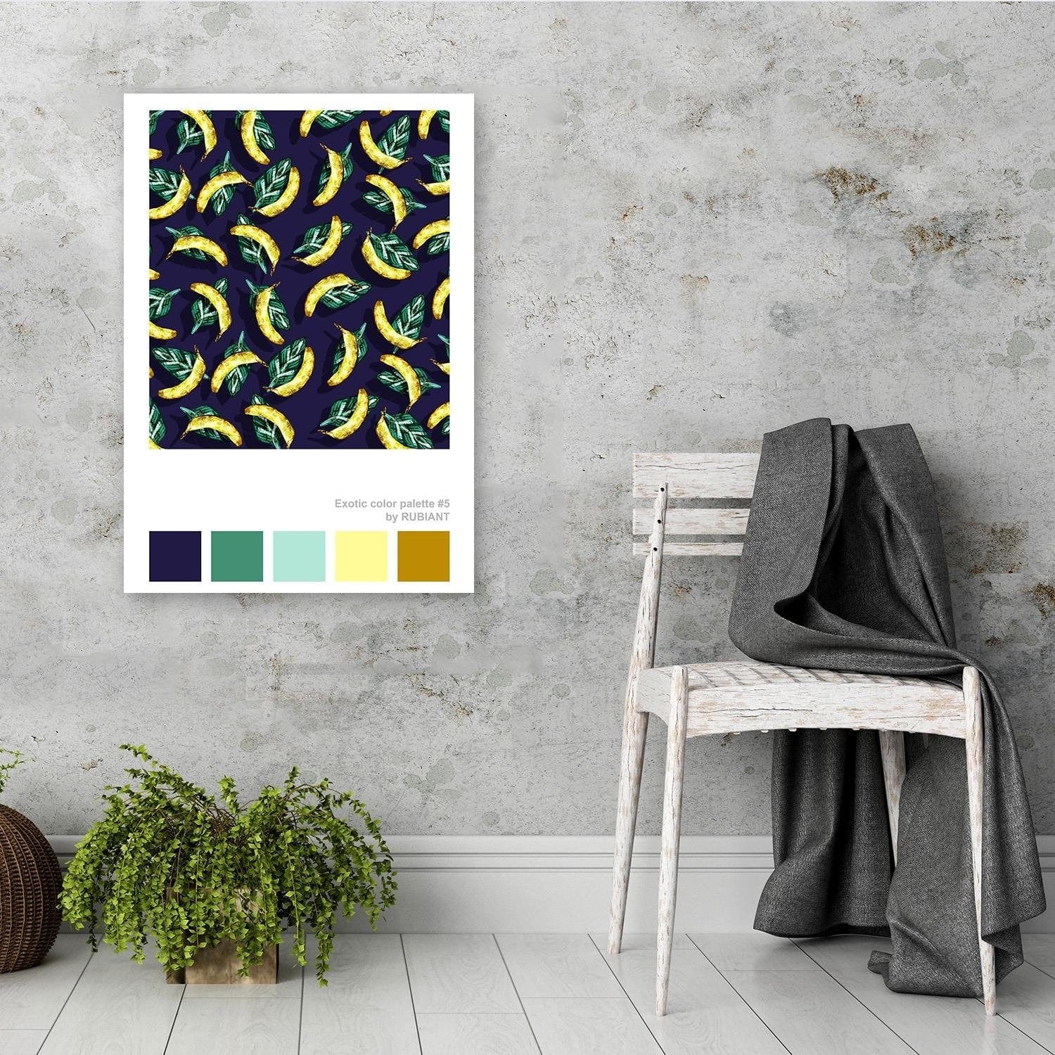 Posteris (plakāts) - Giclée Print Yellow Home Trends DECO