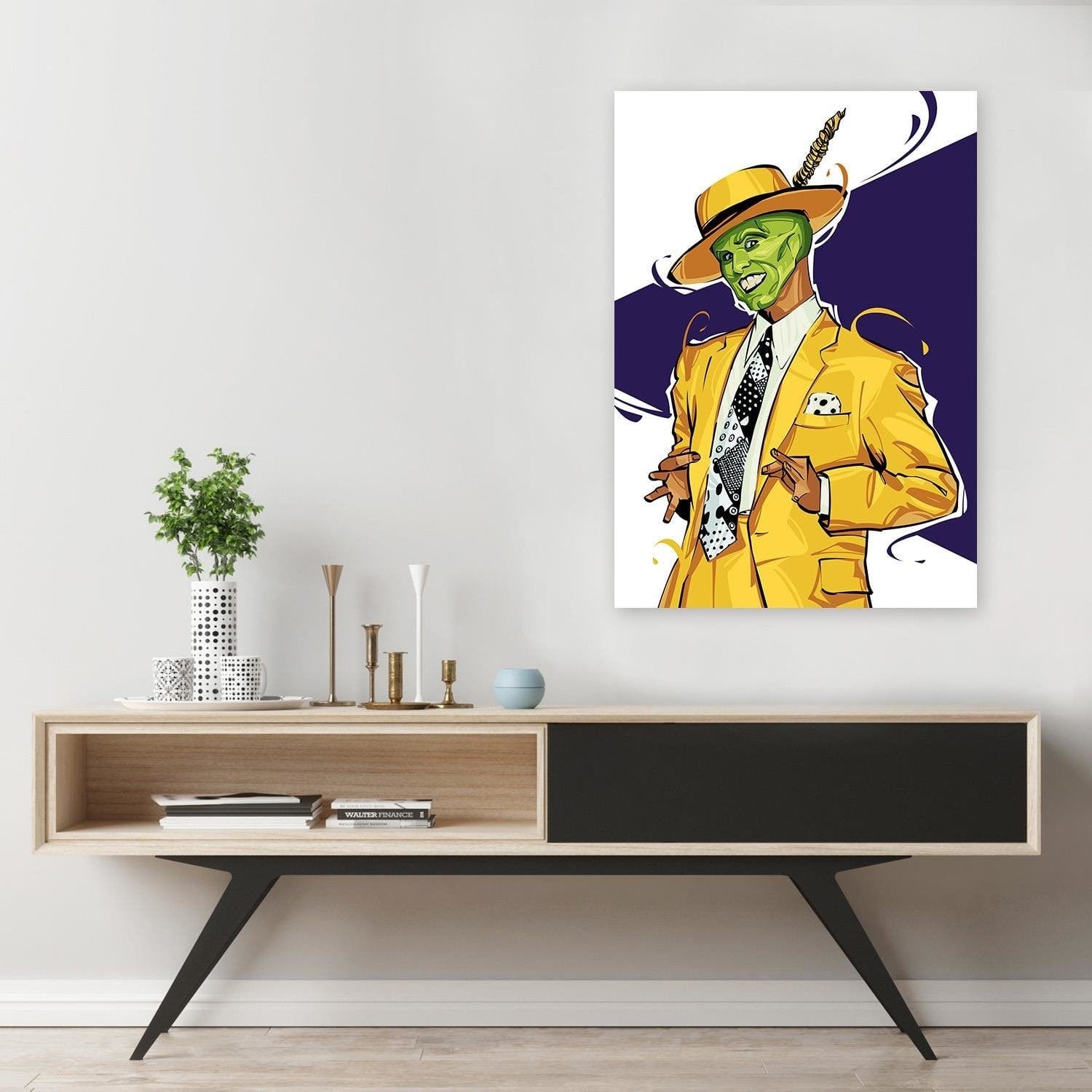 Posteris (plakāts) - Graphic Yellow Home Trends DECO