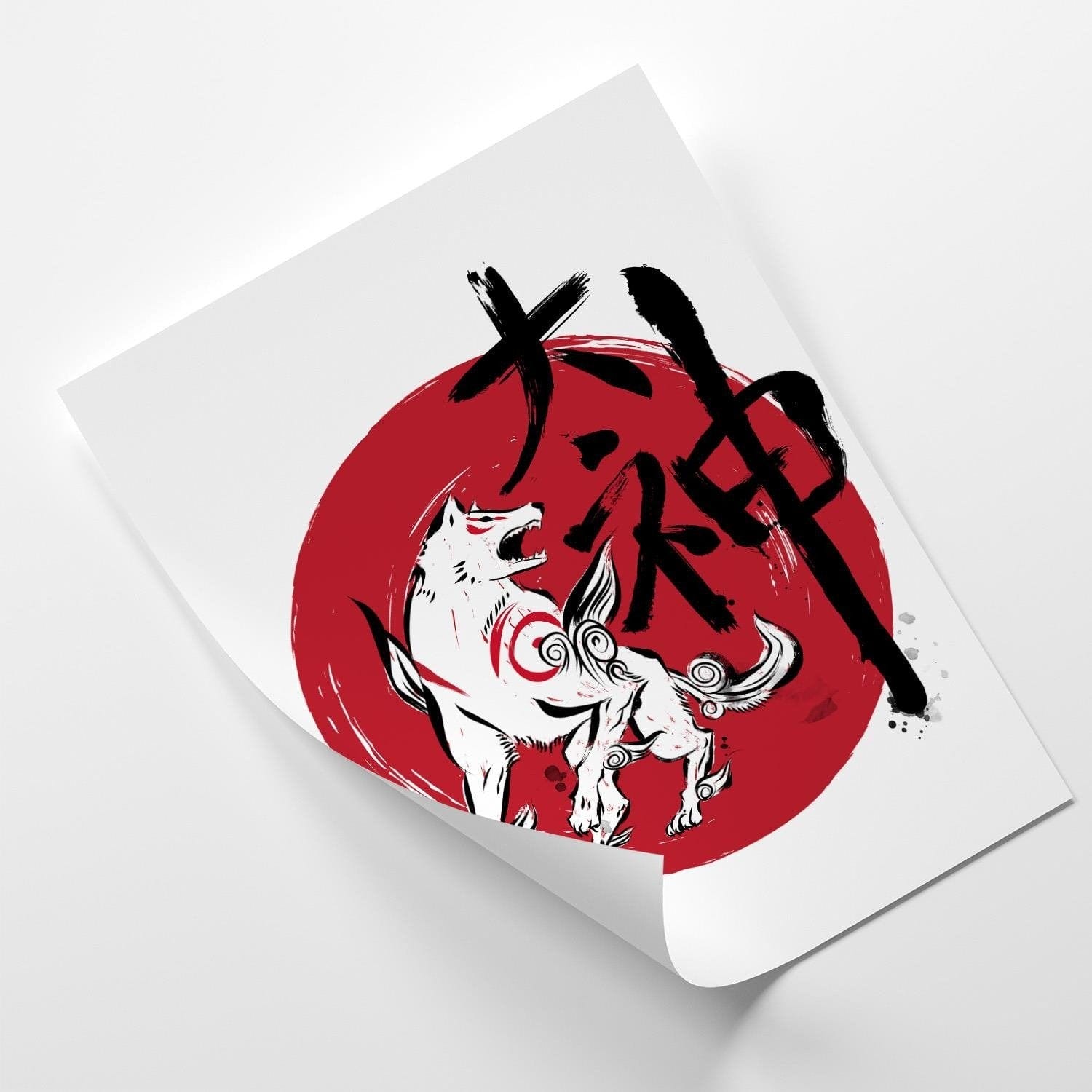 Posteris (plakāts) - Great God Sumi - E Red Home Trends DECO