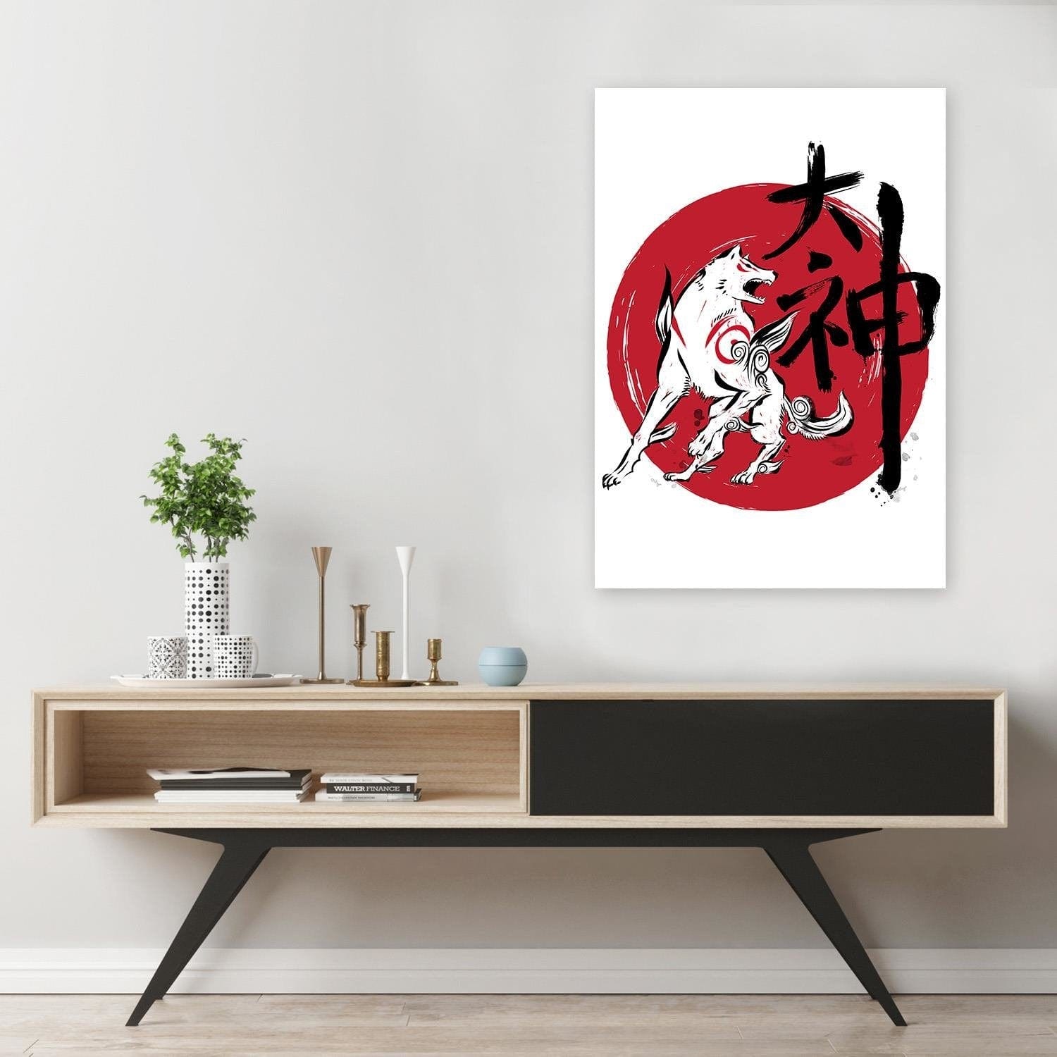Posteris (plakāts) - Great God Sumi - E Red Home Trends DECO