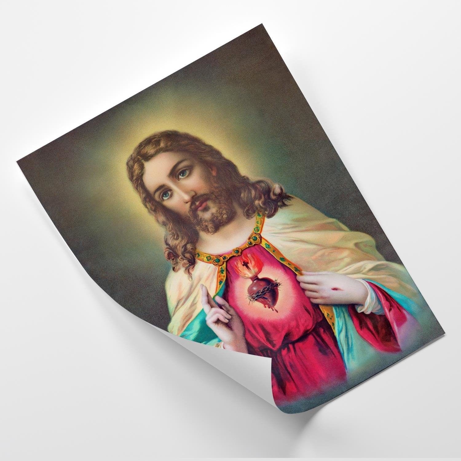 Posteris (plakāts) - Heart Of Jesus Christ Home Trends DECO