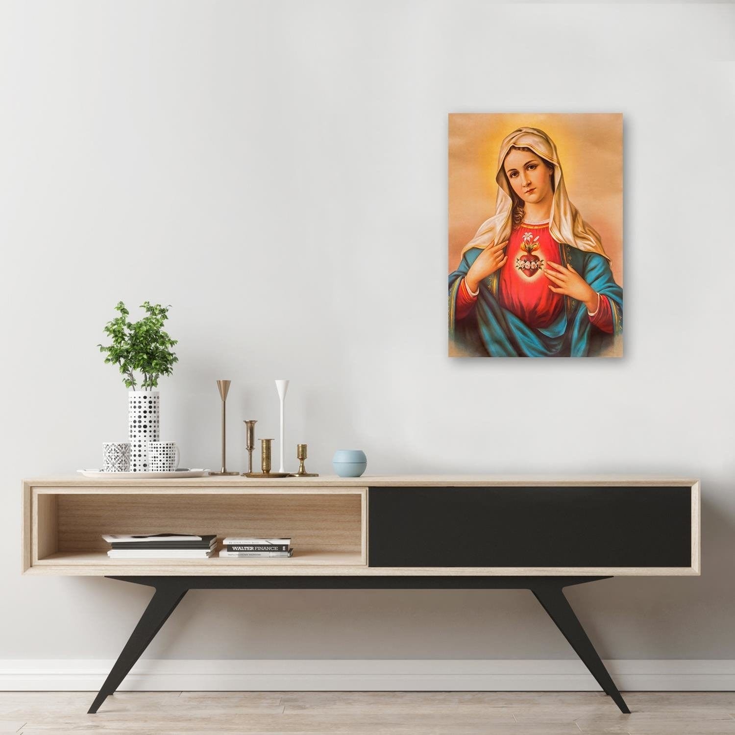 Posteris (plakāts) - Heart Of The Virgin Mary Home Trends DECO