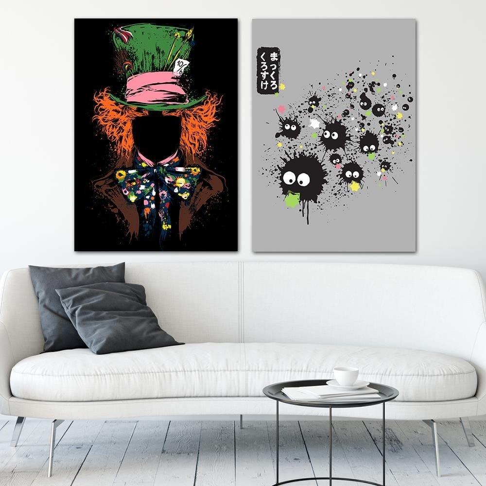 Posteris (plakāts) - Makkuro Kurosuke Grey Home Trends DECO