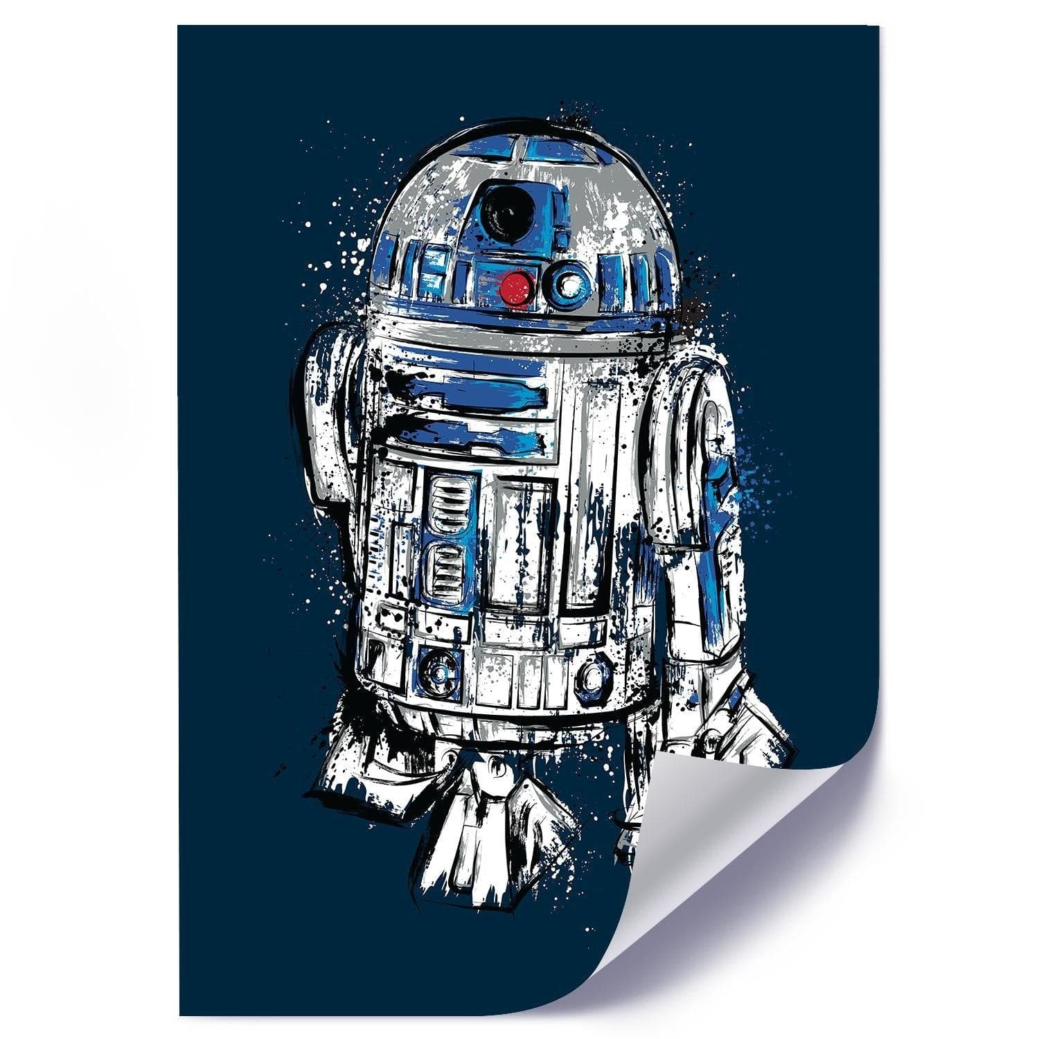 Posteris (plakāts) - More Than A Droid Blue Home Trends DECO
