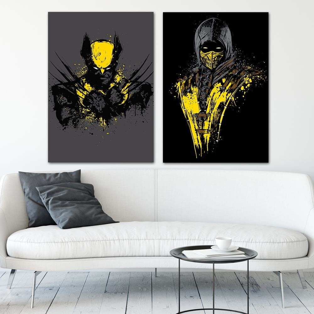 Posteris (plakāts) - Mutant Rage Yellow Home Trends DECO