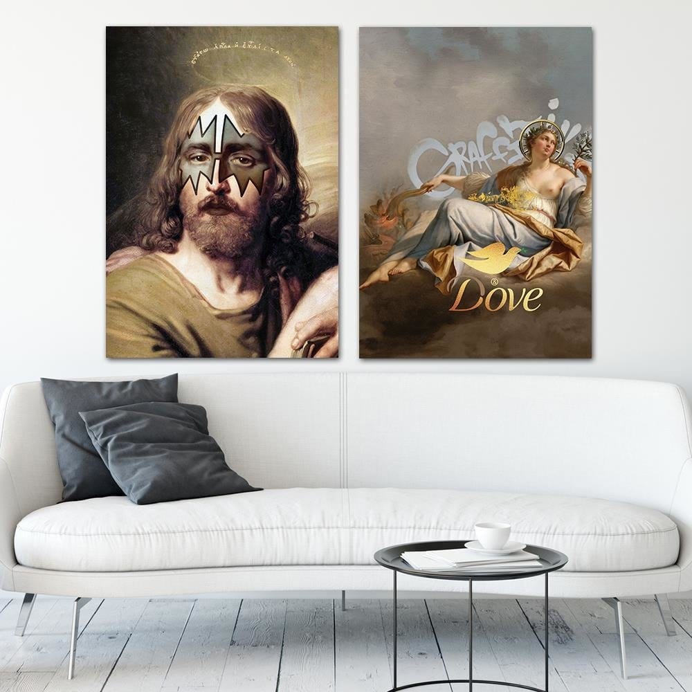 Posteris (plakāts) - Peace And Love  Home Trends DECO